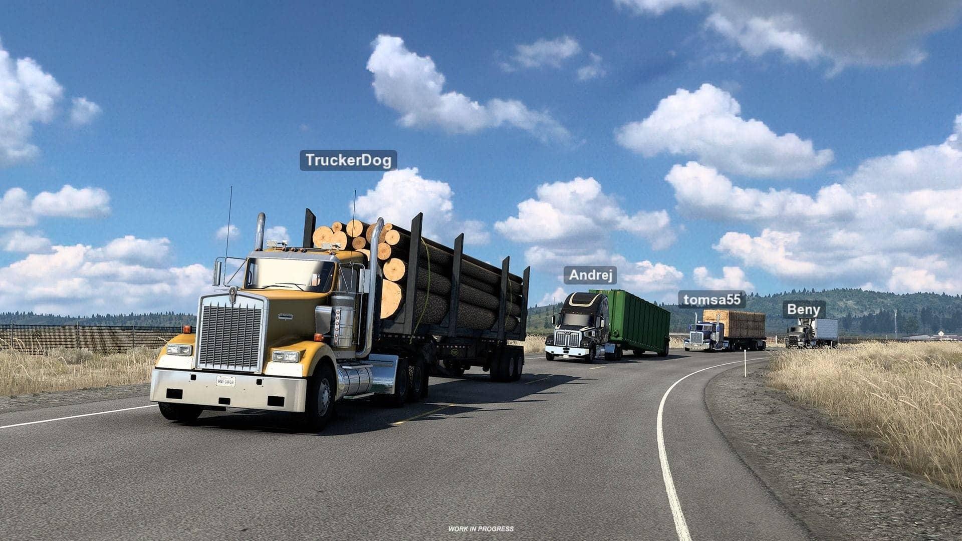 Join the Enchanted Convoy in American Truck Simulator