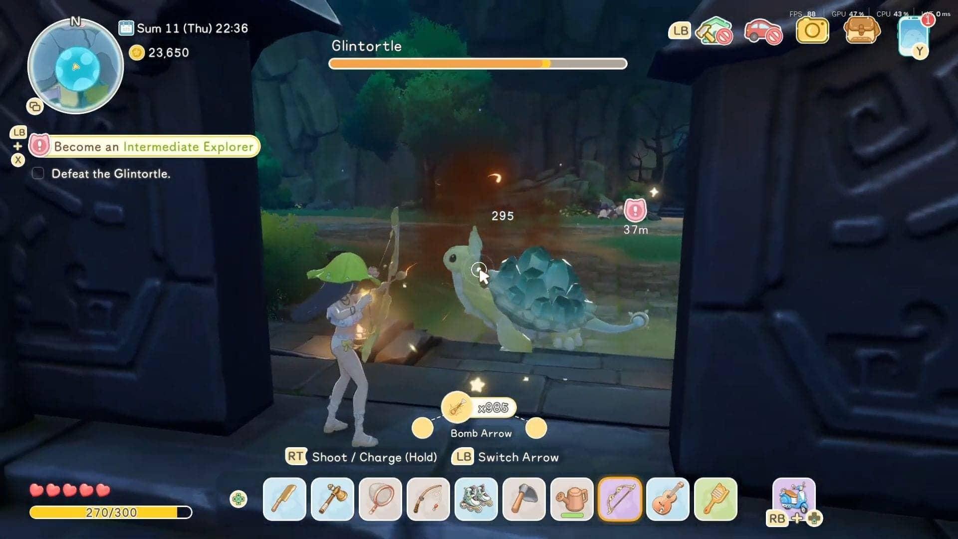 Defeating Glintortle: A Wizard's Adventure on Starsand Island