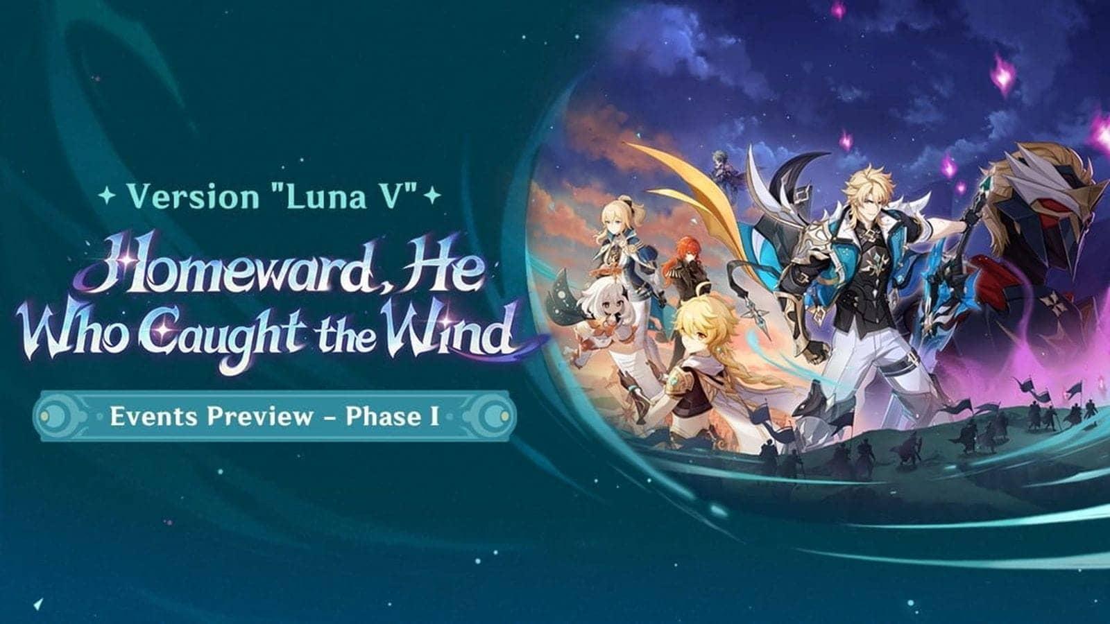 Genshin Impact Luna V Event Schedule: A Tremendous Lineup!