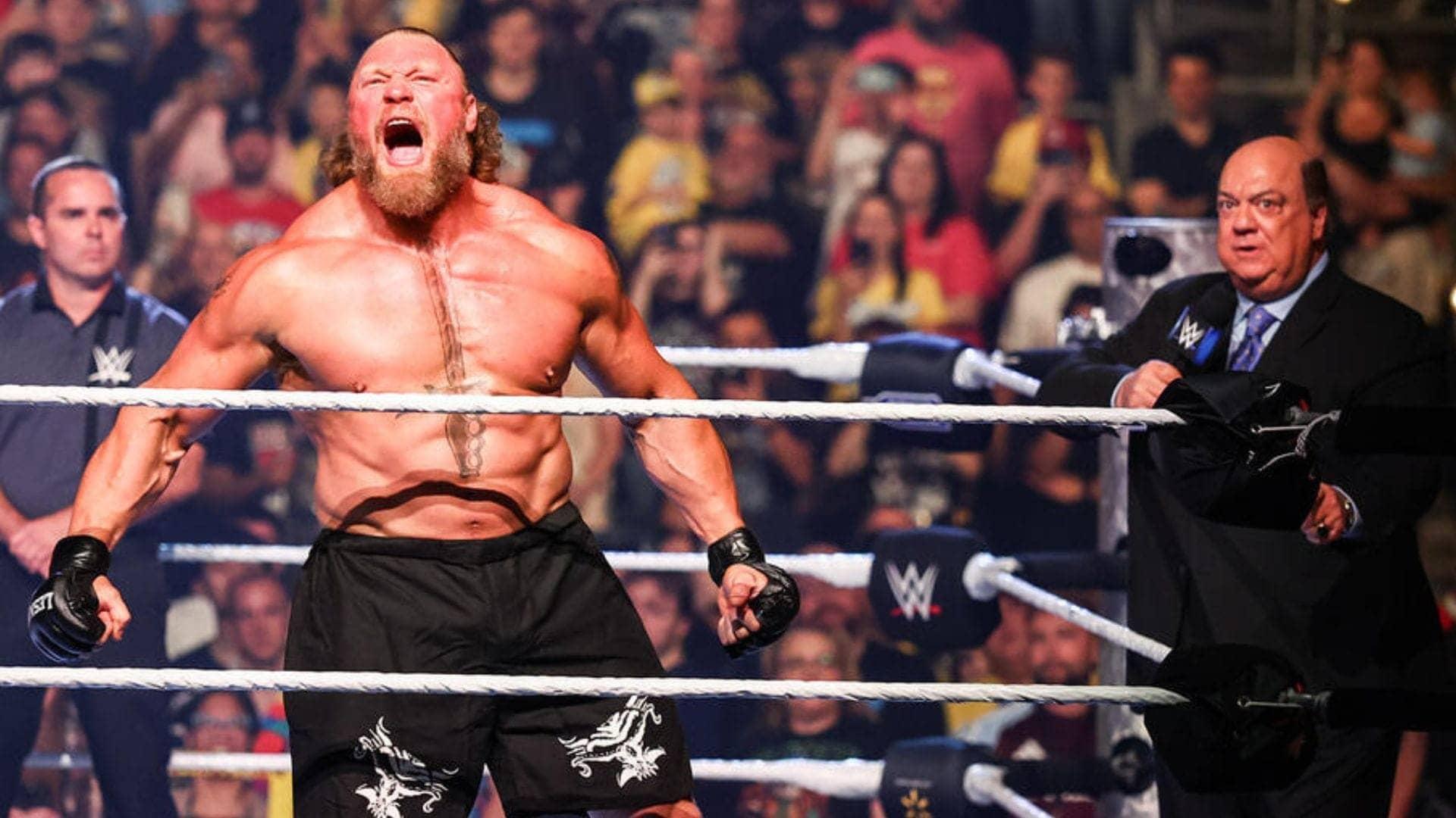 Heyman Turns Up the Heat with Lesnar's WrestleMania Challenge