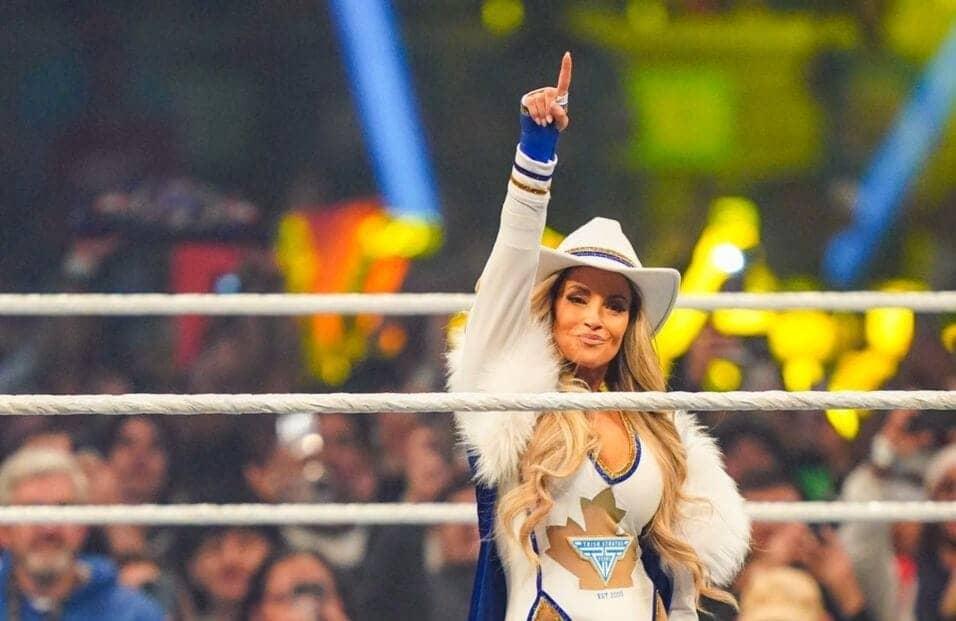 Trish Stratus Slides Back Into WWE After 222 Days, G!