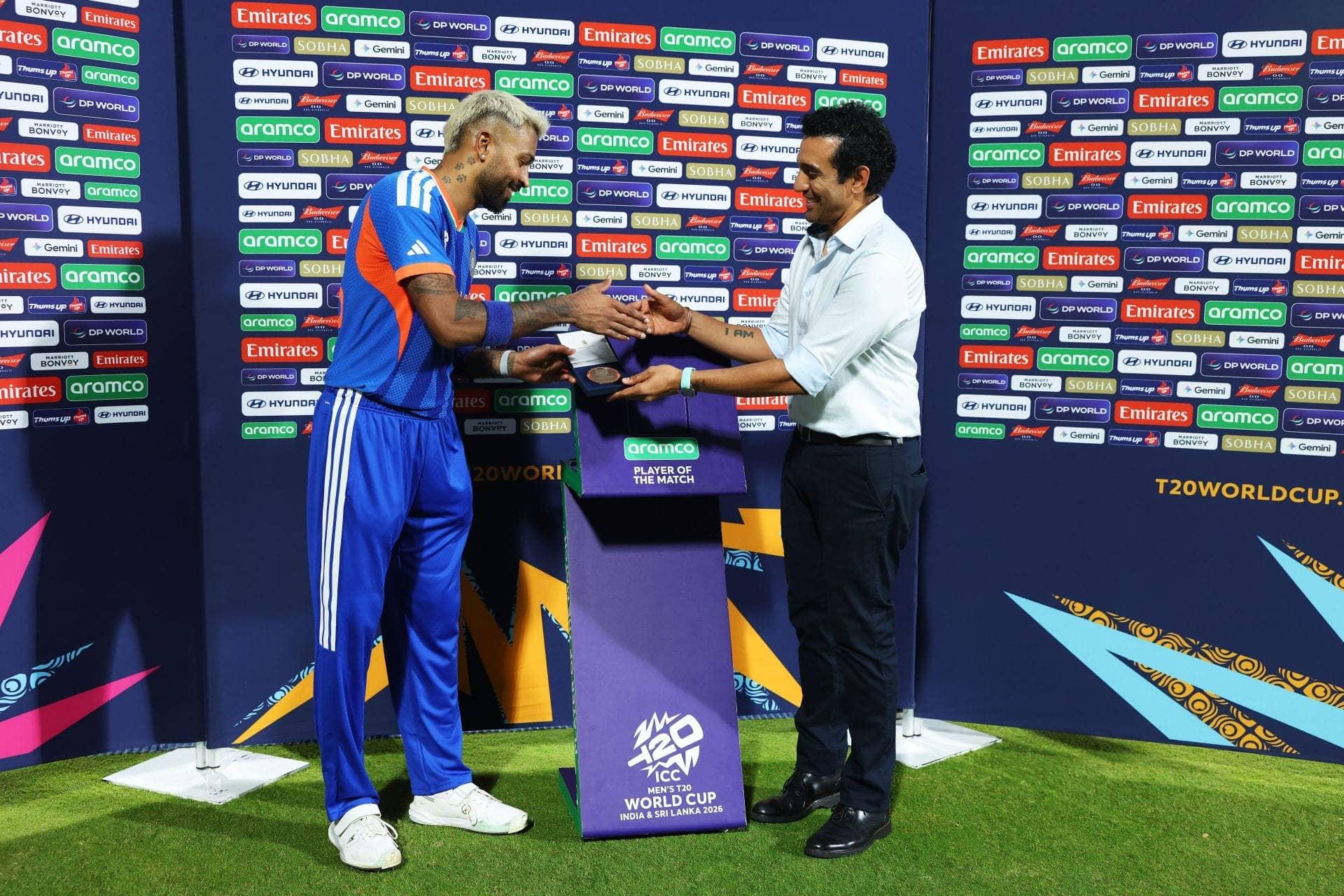 Hardik Pandya ne Netherlands bowler ka haircut copy kiya
