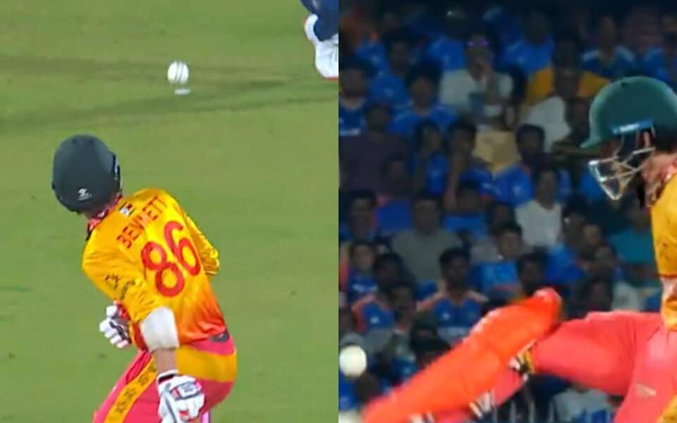 Bennett ne yorker se bhagaav, India ne Zimbabwe ko dhoya