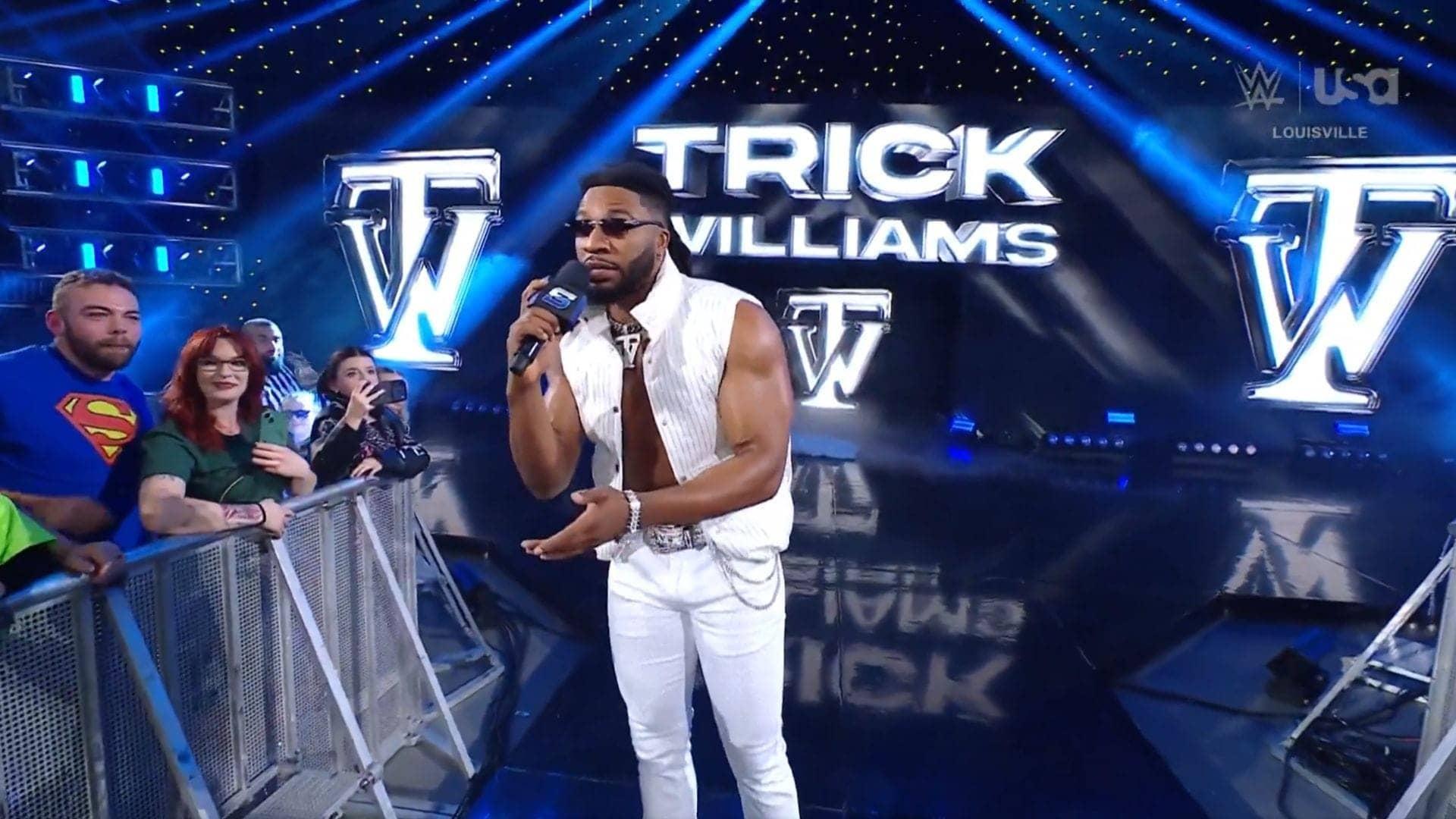 Trick Williams' girlfriend wins first WWE title before him!