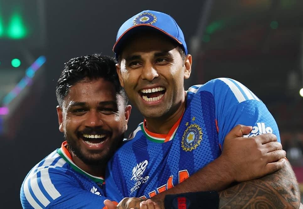 Suryakumar Yadav ki Sanju Samson ko pyaar bhari tarif!