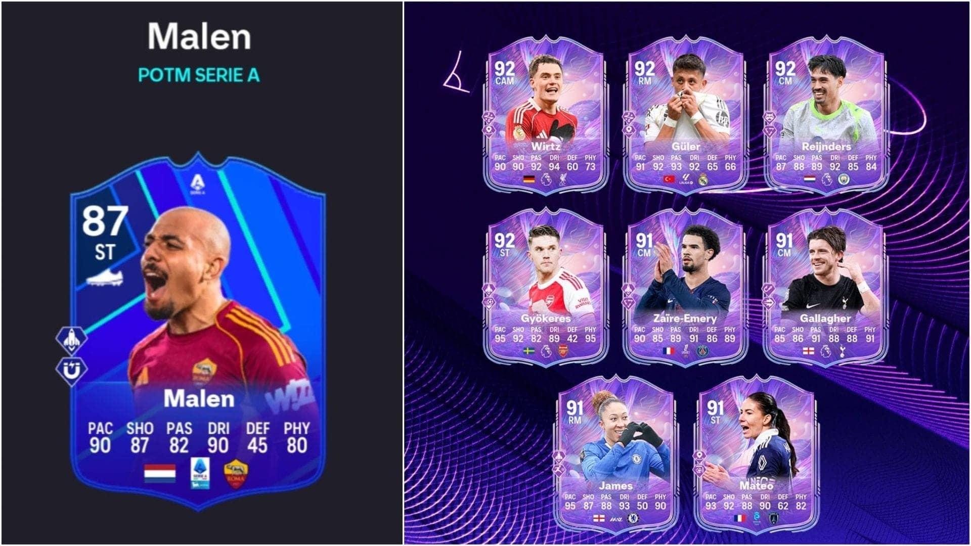 Donyell Malen's 87-rated POTM Card Drops Like It's Hot