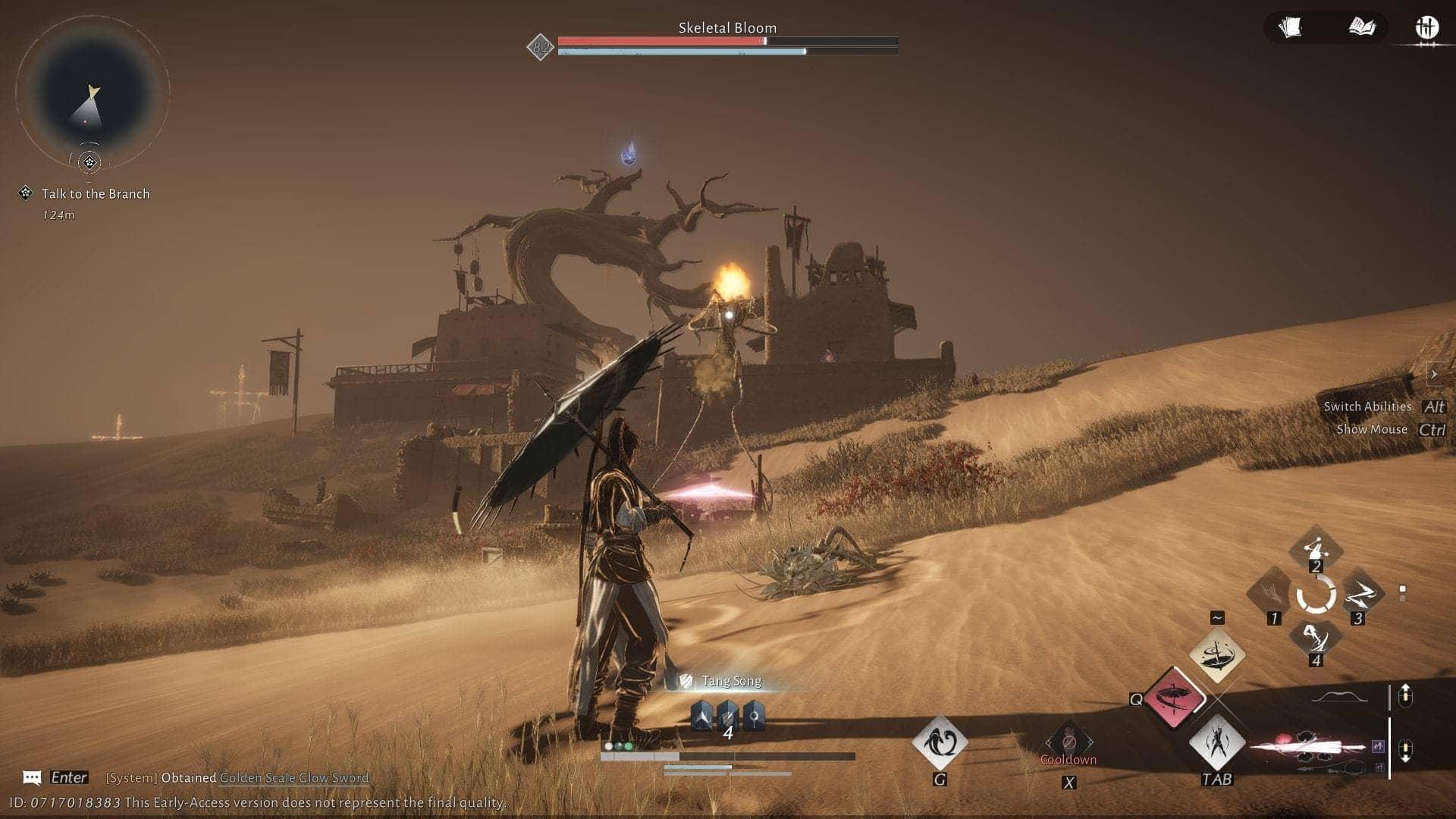Take Down the Skeletal Bloom in Where Winds Meet Like a Star