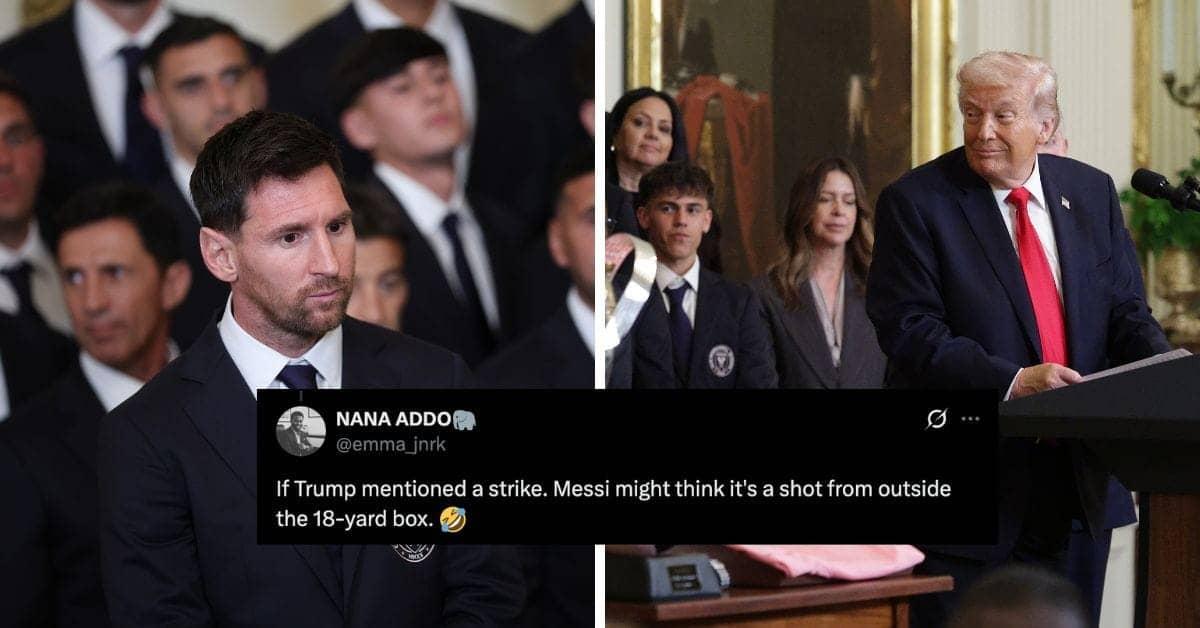 Messi's Bewilderment at the White House: A Football Tale!