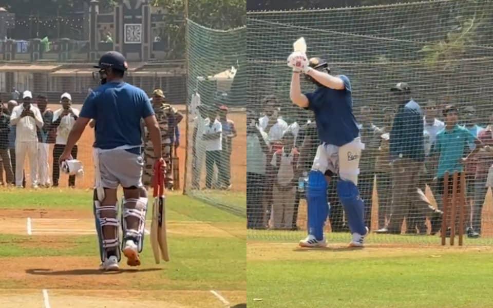 Rohit Sharma's Enchanted Cricket Practice at Shivaji Park