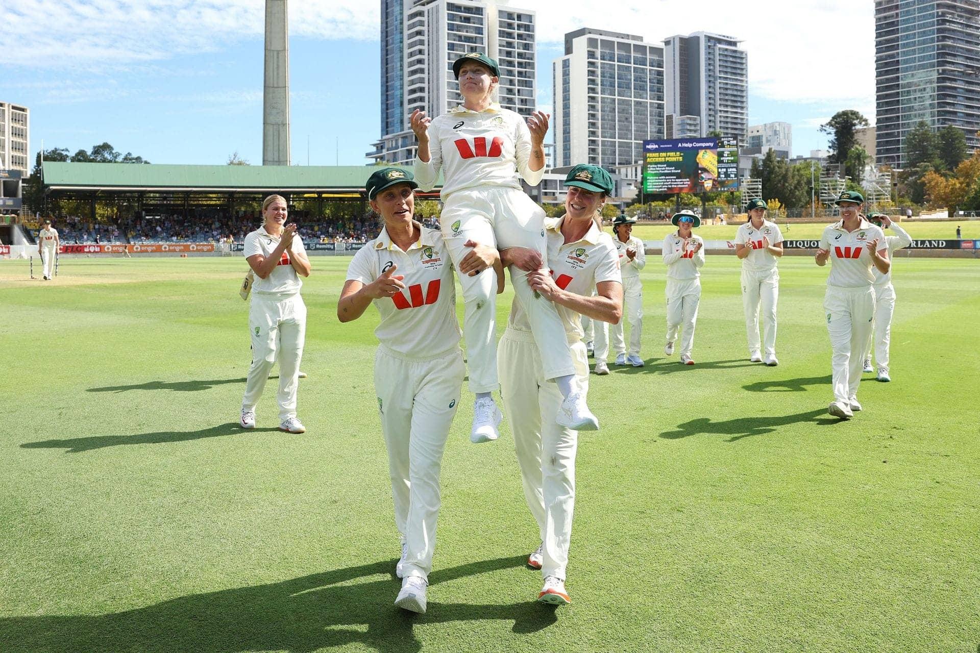 Alyssa Healy Gets Legendary Send-Off After AUS vs IND Test