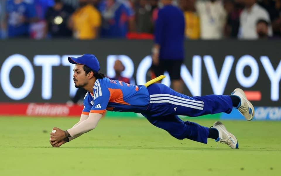 Ishan Kishan's Heroic Dive Dazzles in T20 World Cup Final