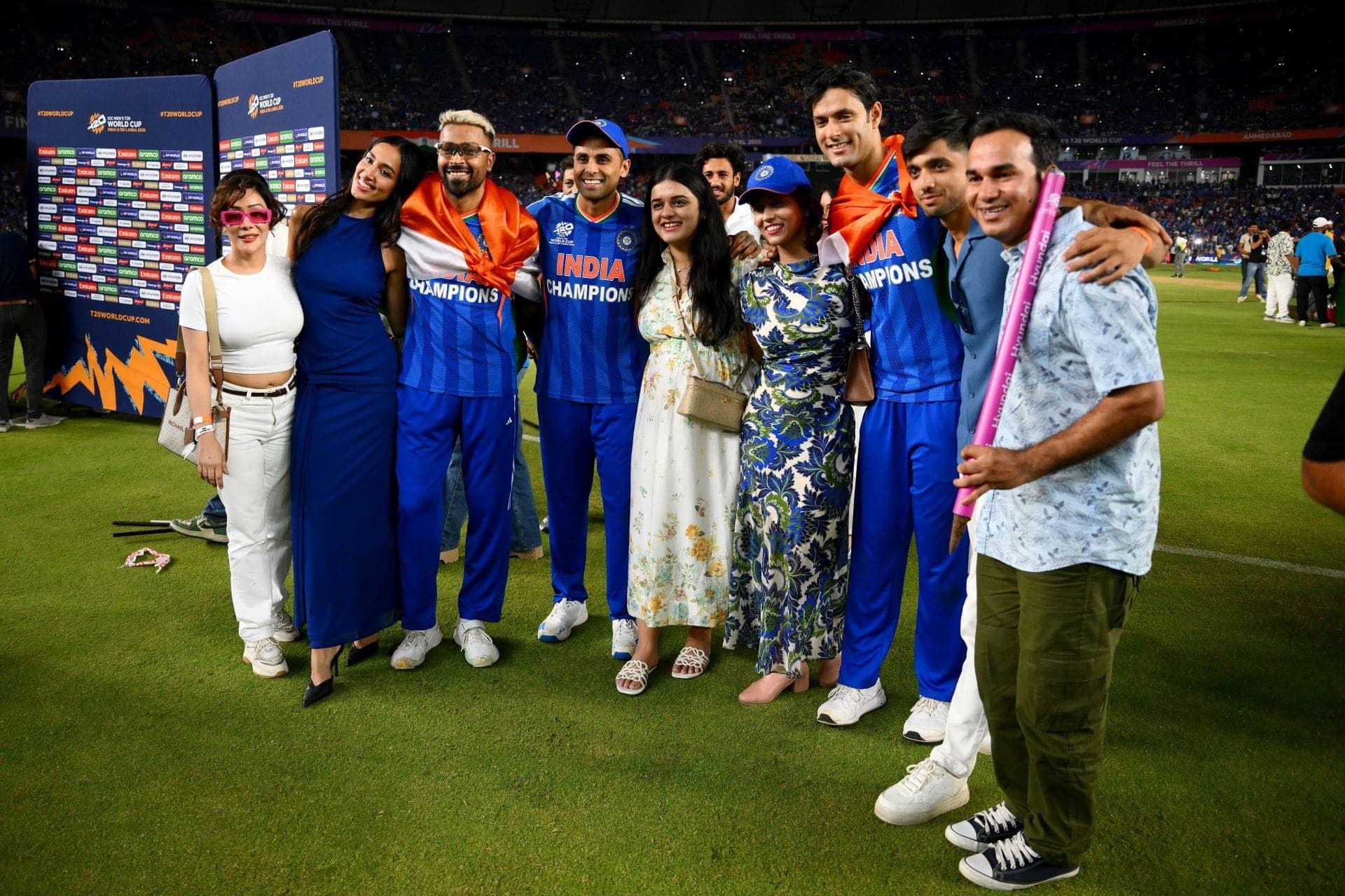 Team India Electrifies T20 World Cup 2026 with Family Cheers