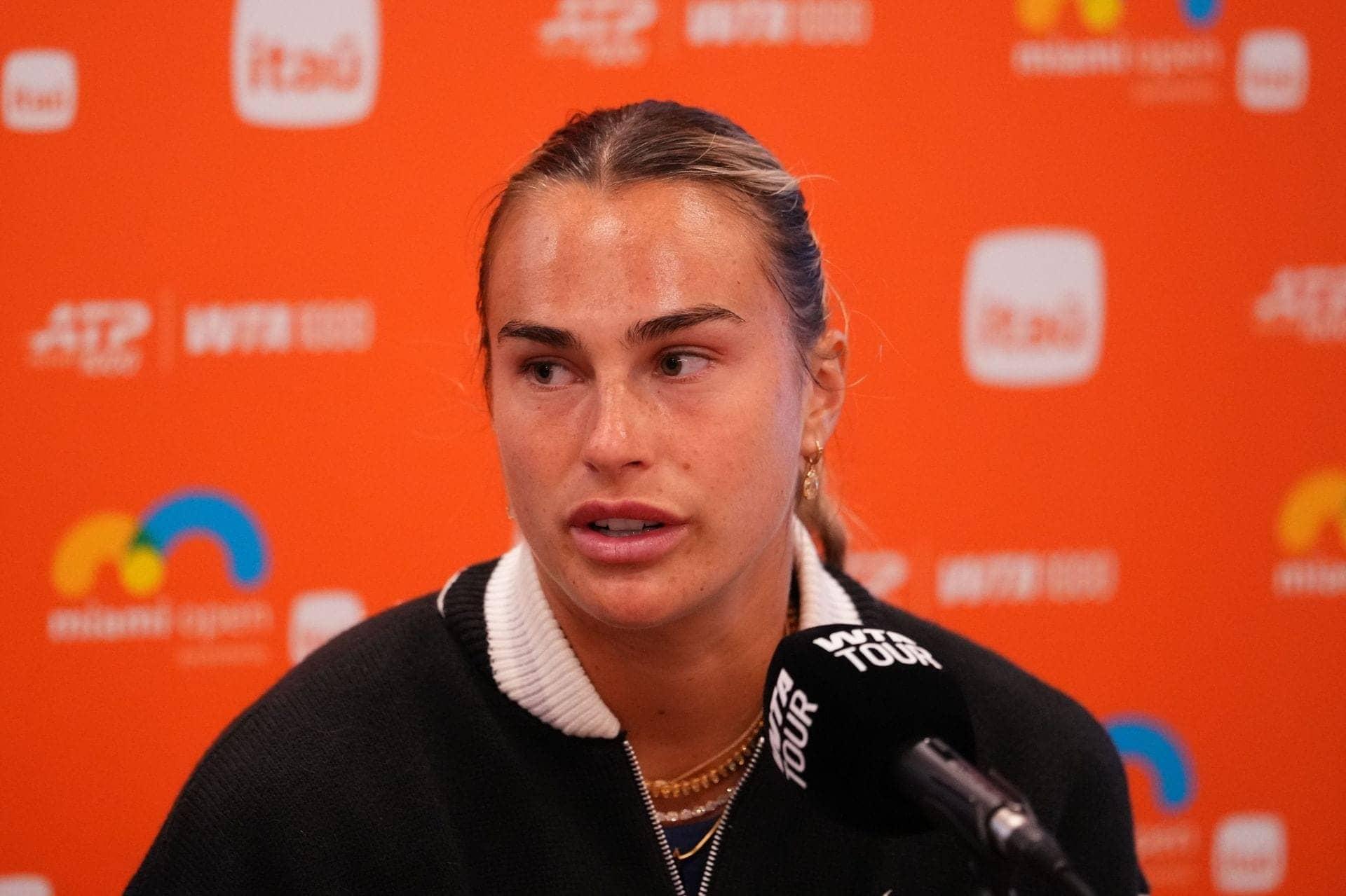 Aryna Sabalenka Fires Back at Dubai Open Director's Shade