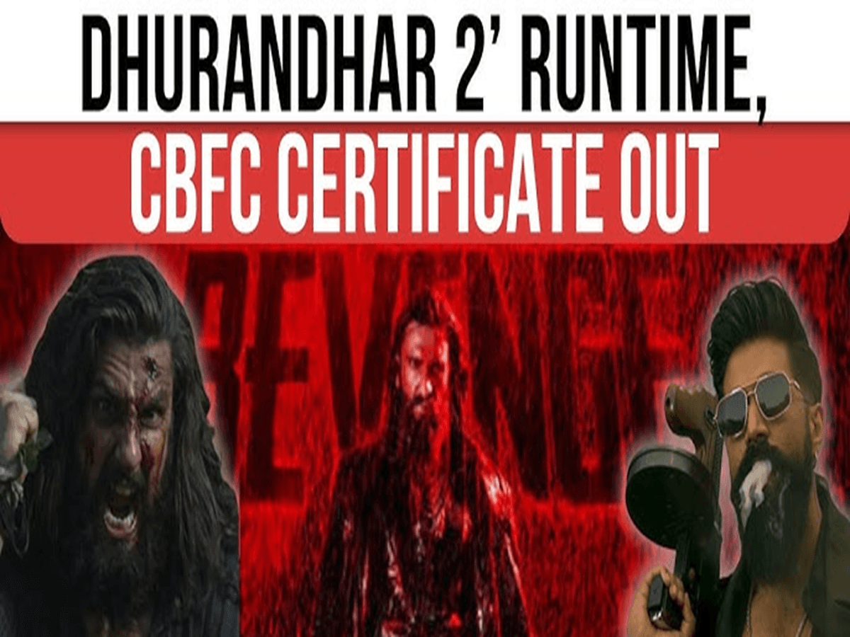 Dhurandhar 2: CBFC ne diya A certificate, bhai kya baat hai!