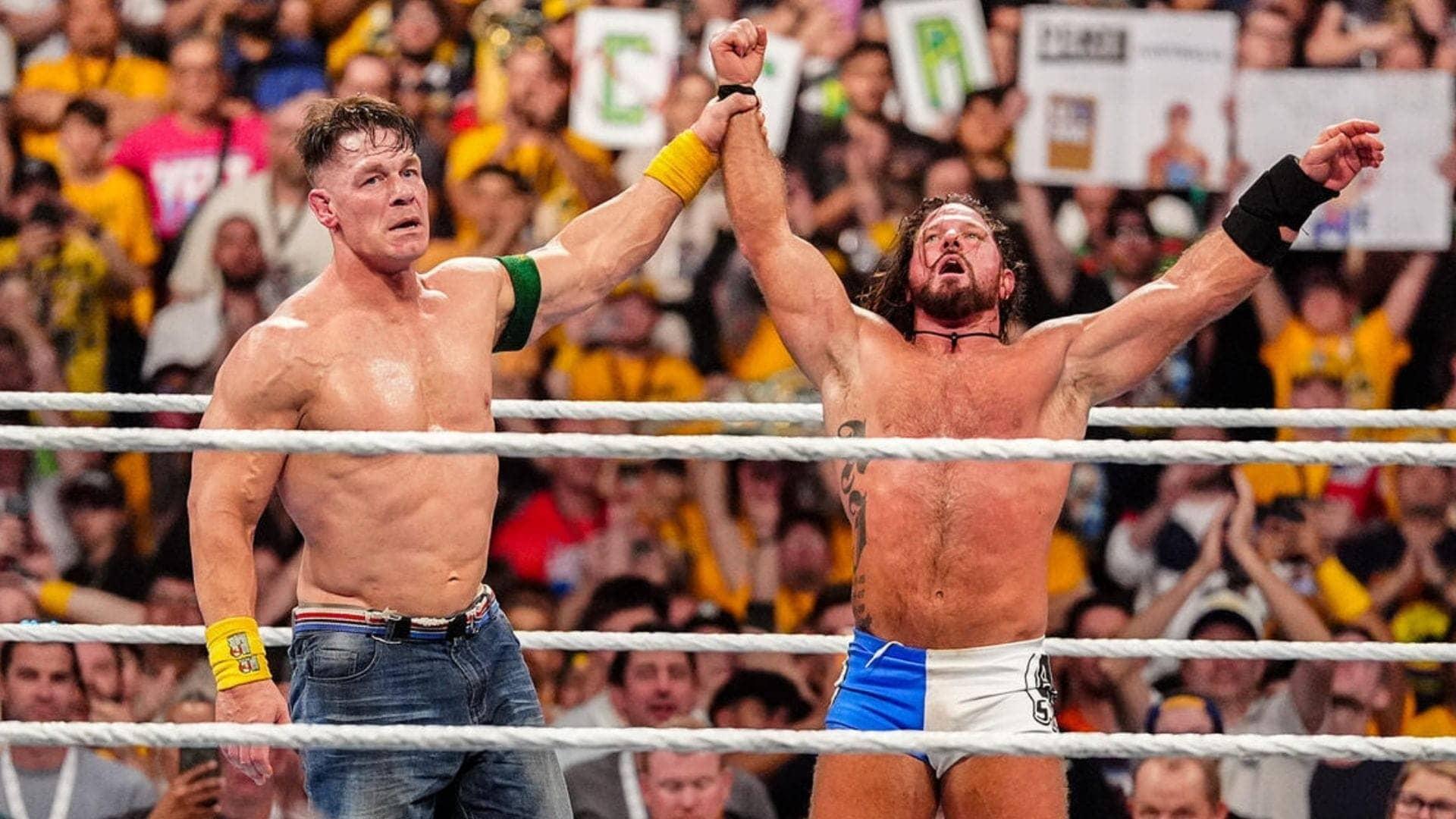 John Cena's Enchanted Reply to AJ Styles' Warning Spell