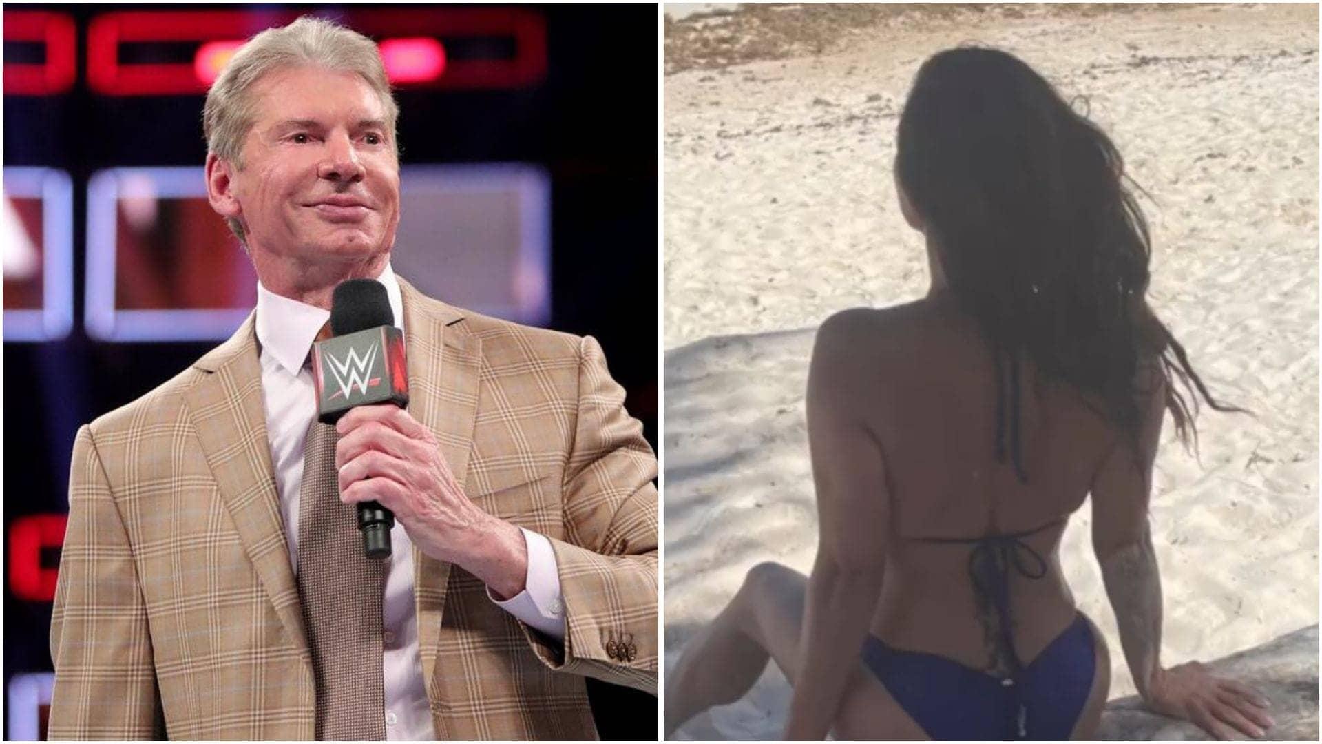 Vince McMahon ne locker room mein Candice ko badhai di