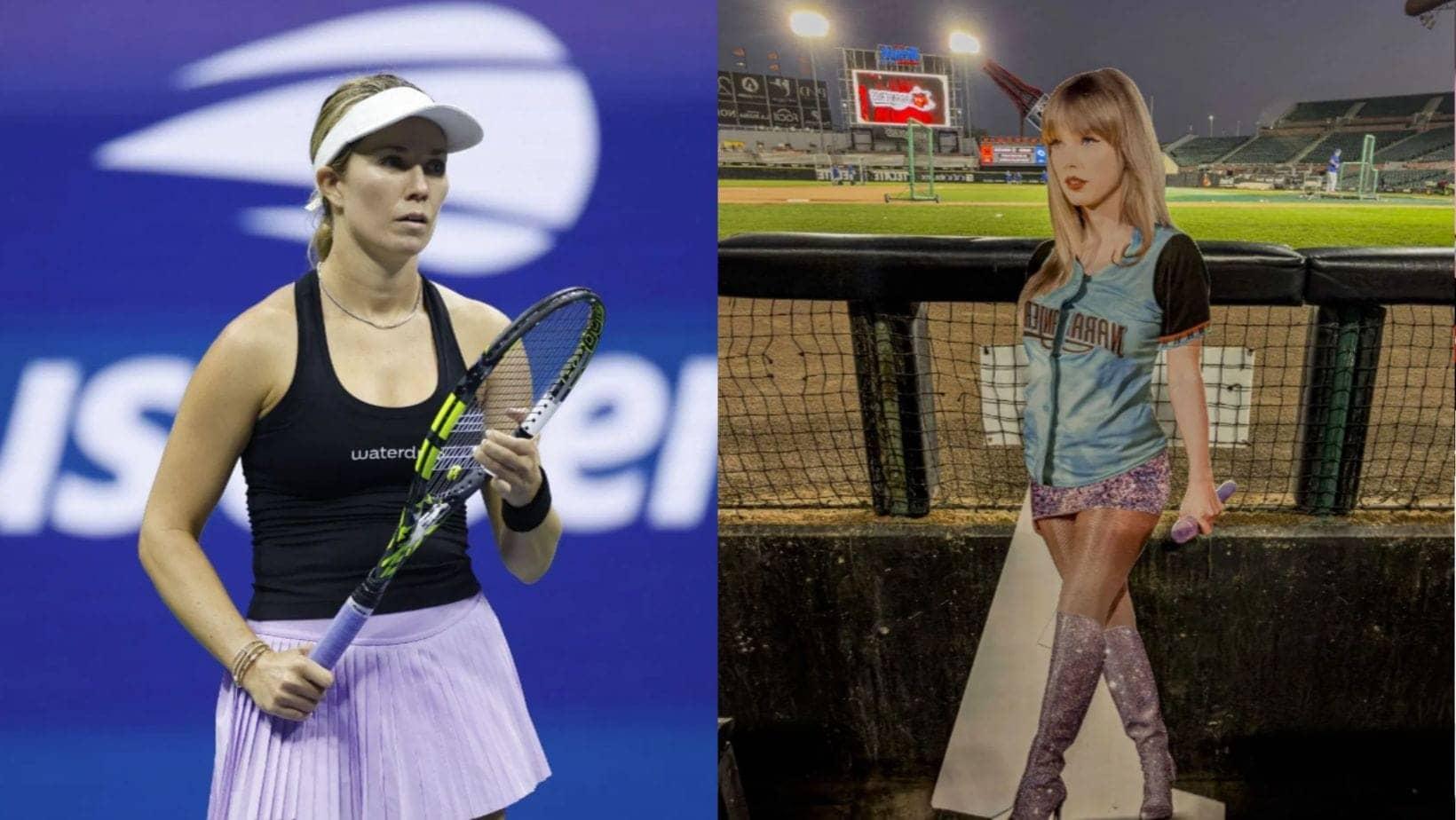 Danielle Collins brutally shuts down pregnancy question after iconic Taylor Swift recreation at Miami Open