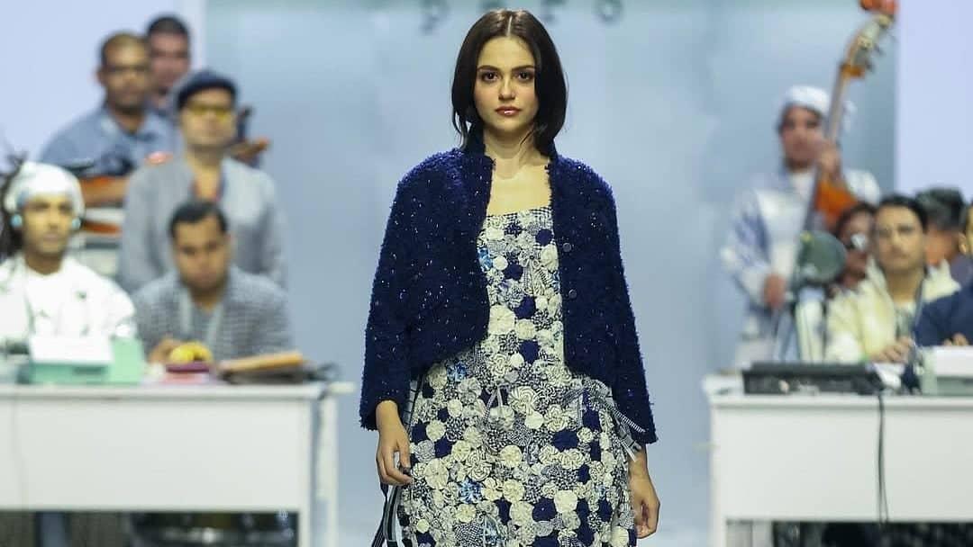Aneet Padda Dazzles in Office-Core Look at Lakmé Fashion Week