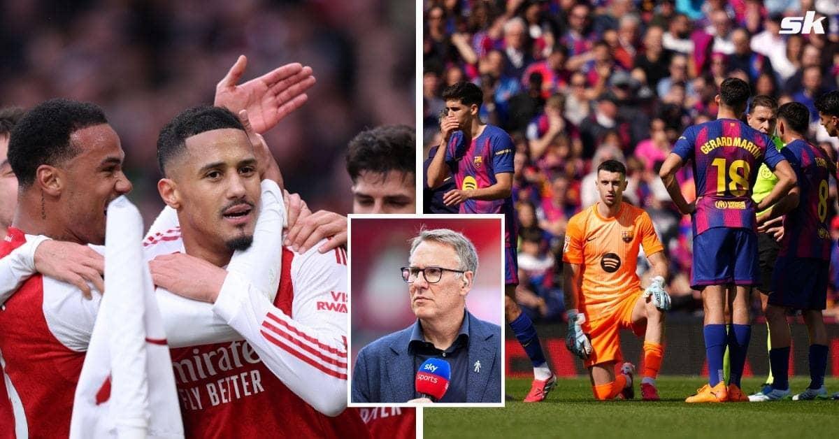 Merson Says Arsenal Can't Beat Barcelona, Micah Thinks Otherwise