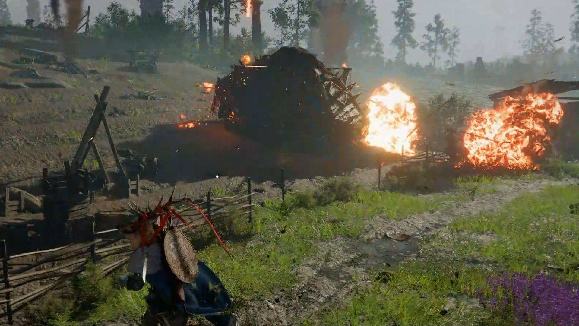 Explosive Fun: Taking Out Black Bears' Toys in Crimson Desert