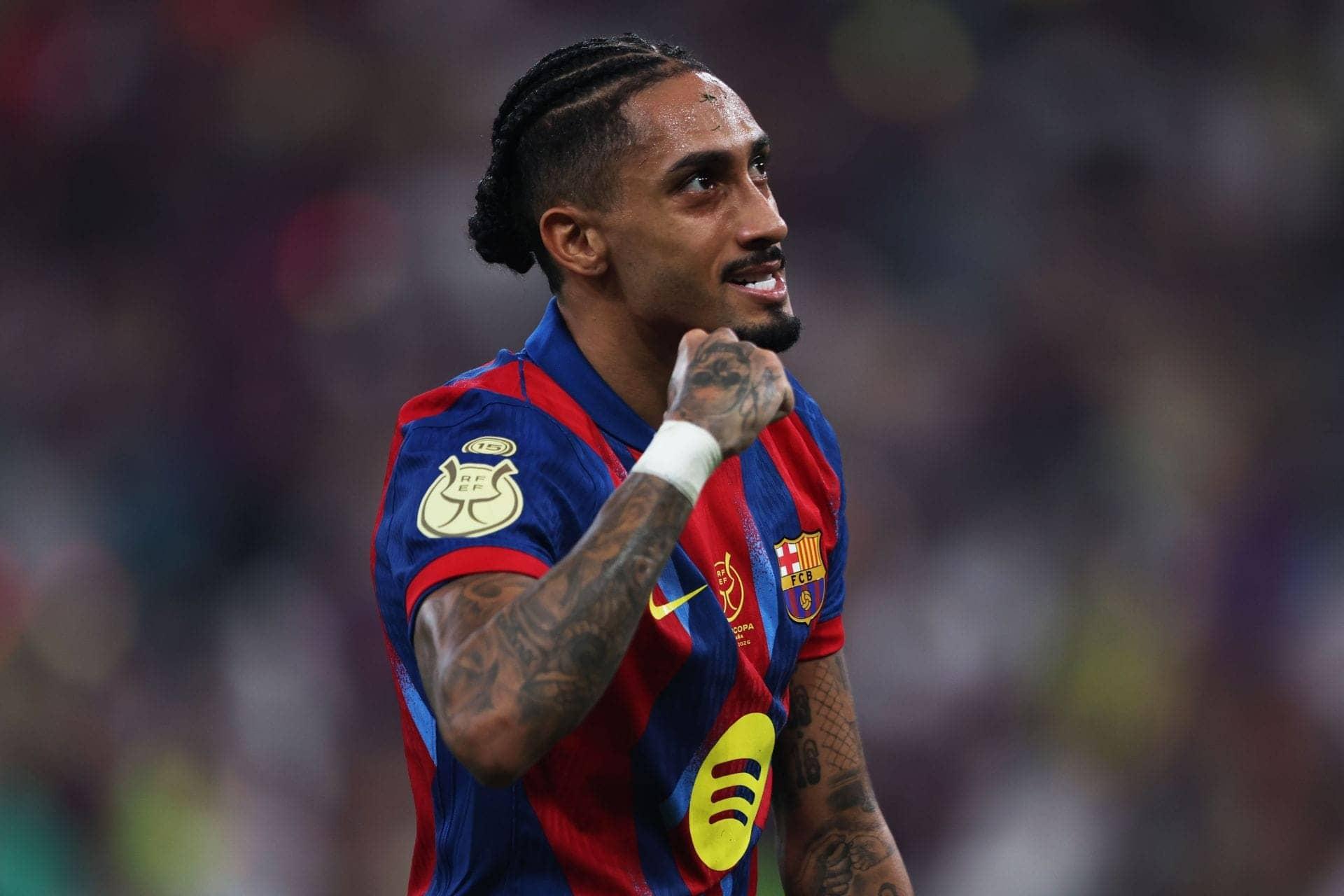 Barcelona ki Raphinha ki injury se chinta badh gayi hai