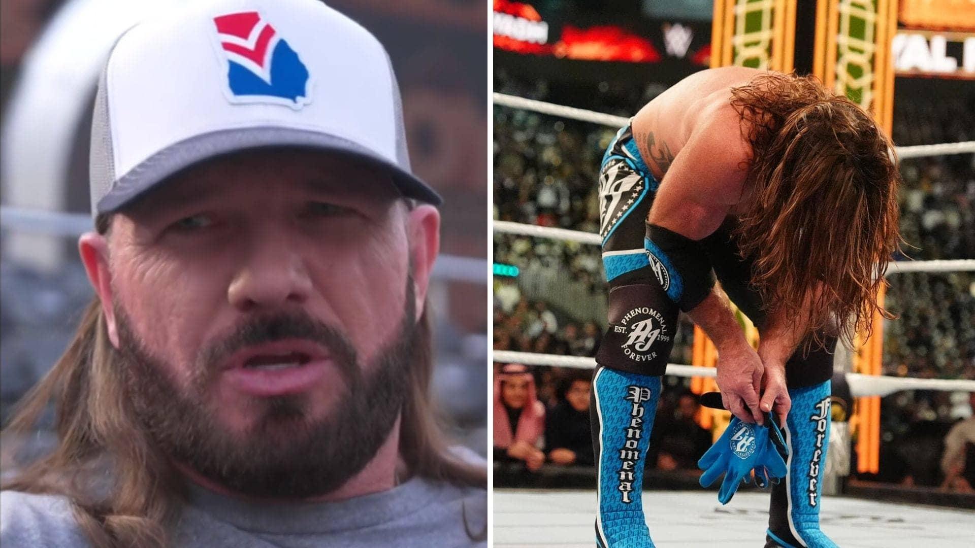 AJ Styles keeps it real about WWE's ThunderDome Era, g
