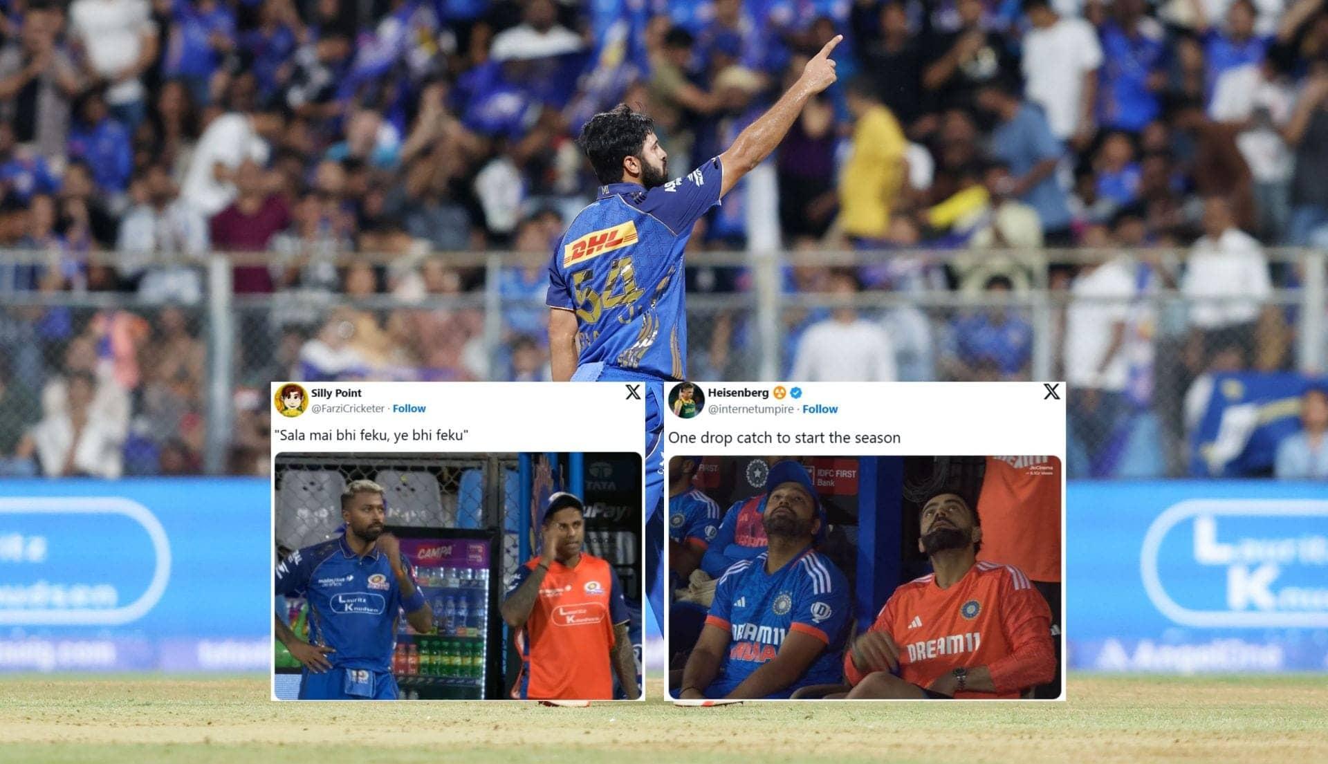 KKR ki zabardast batting se memes ki baarish hui