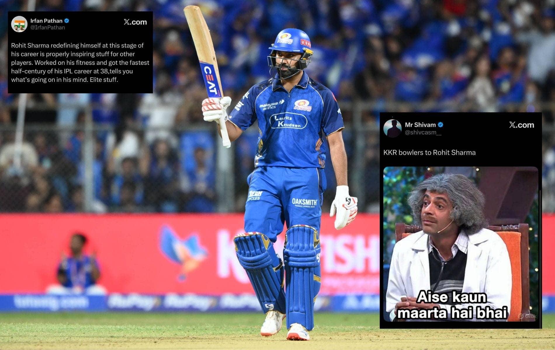 Rohit Sharma Dominates IPL Opener with 78 Run Spectacle