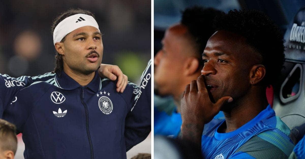 Serge Gnabry Praises Vinicius Jr Before UEFA Showdown