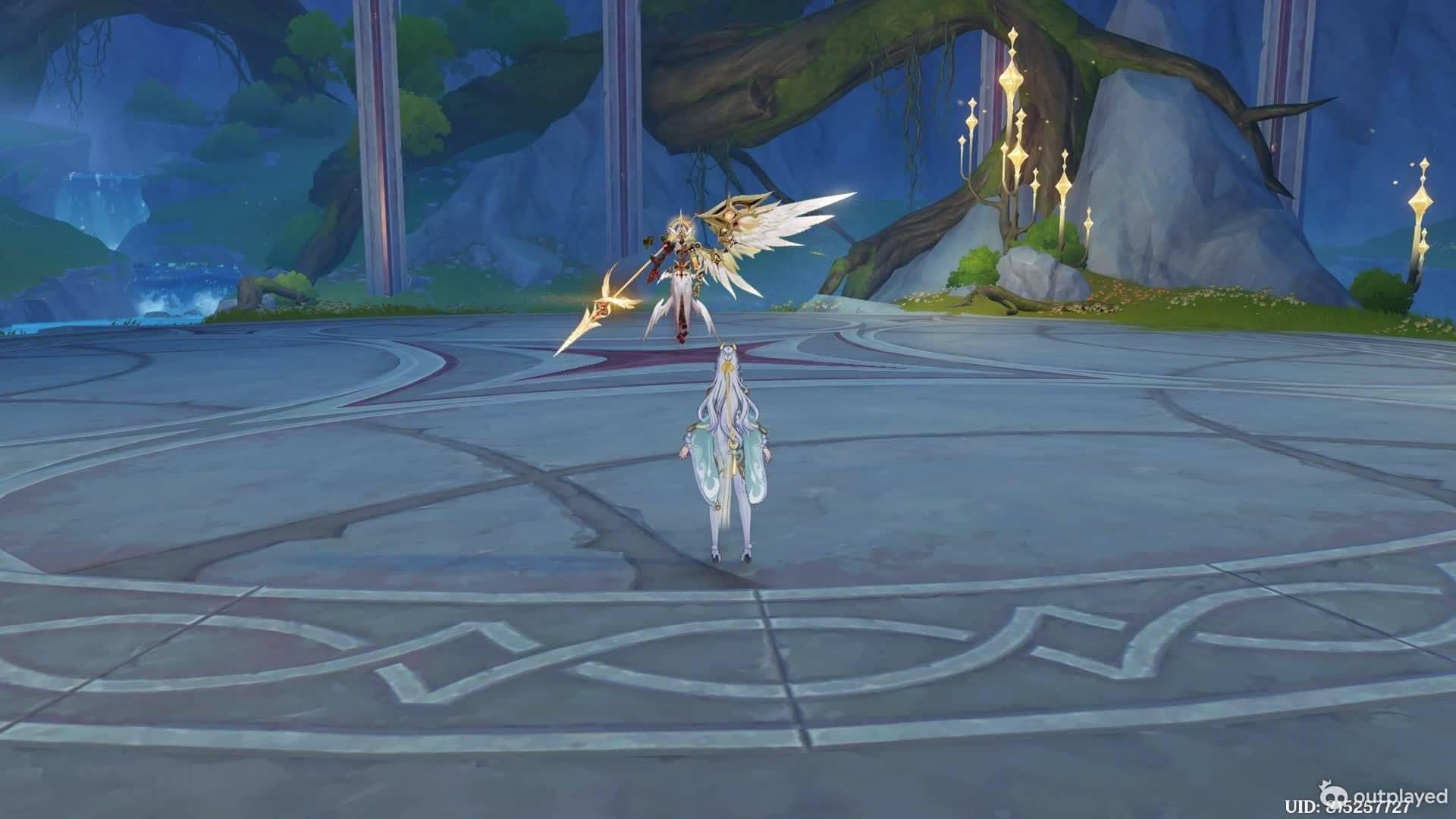Defeat the Watcher: Fallen Vigil in Genshin Impact, Believe It!