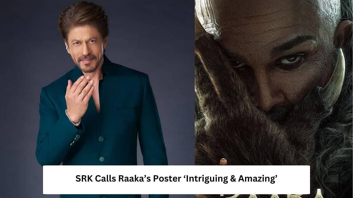 Shah Rukh Khan Ne Allu Arjun Ko Raaka Poster Pe Birthday Wish Kiya