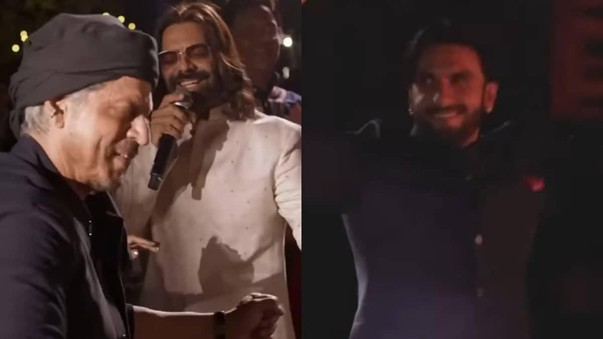 Ranveer Singh Aur Shah Rukh Ki Dance Ka Jadoo Anant Ambani Ki Party Mein