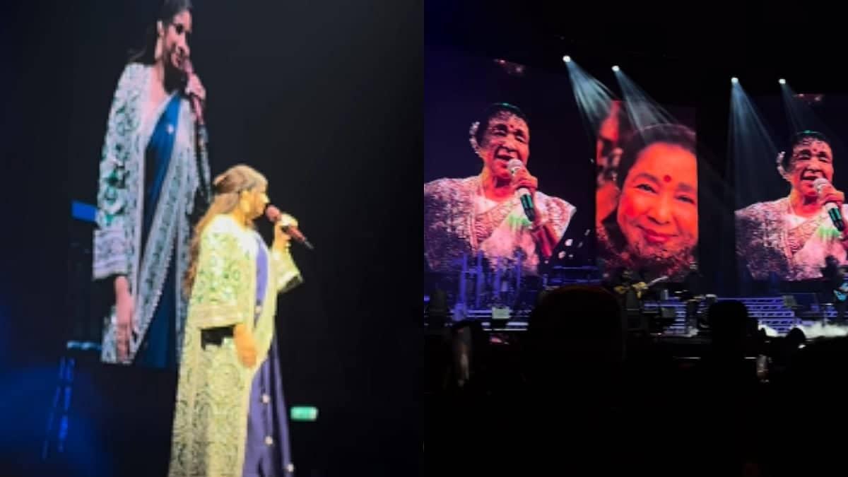 Shreya Ghoshal Rocks O2 Arena with Asha Bhosle Tribute
