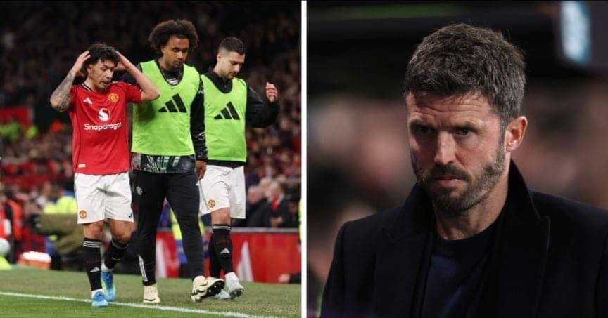 Carrick Goes Wild Over Martinez Red Card After Leeds Loss
