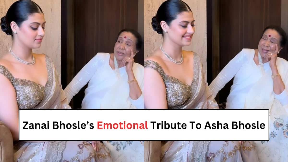 Zanai Bhosle's Touching Tribute: Celebrate Asha's Joyous Life