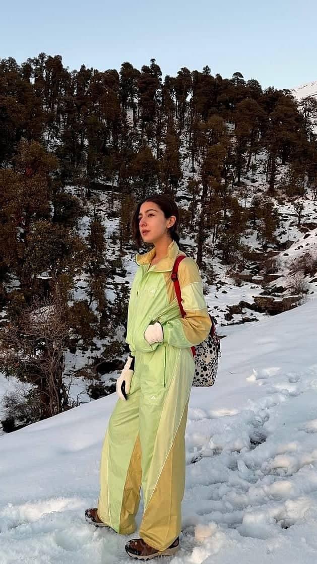 Sara Ali Khan's Legendary Snow-Capped Adventure in Uttarakhand