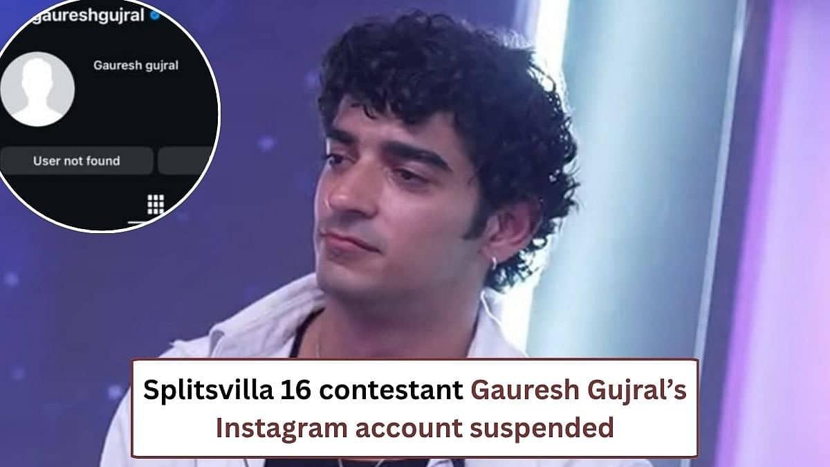 Splitsvilla 16: Gauresh's Instagram Disappears, Fans React!
