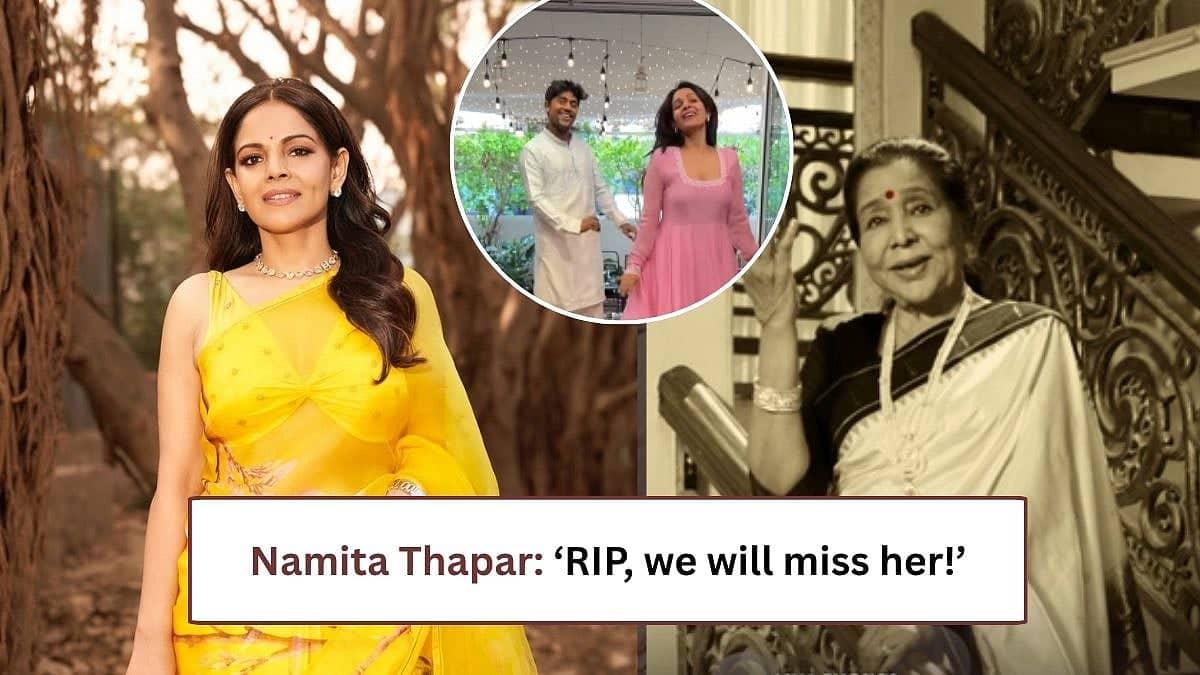 Namita Dances for Asha Bhosle, Gym? Not Today, Believe It!
