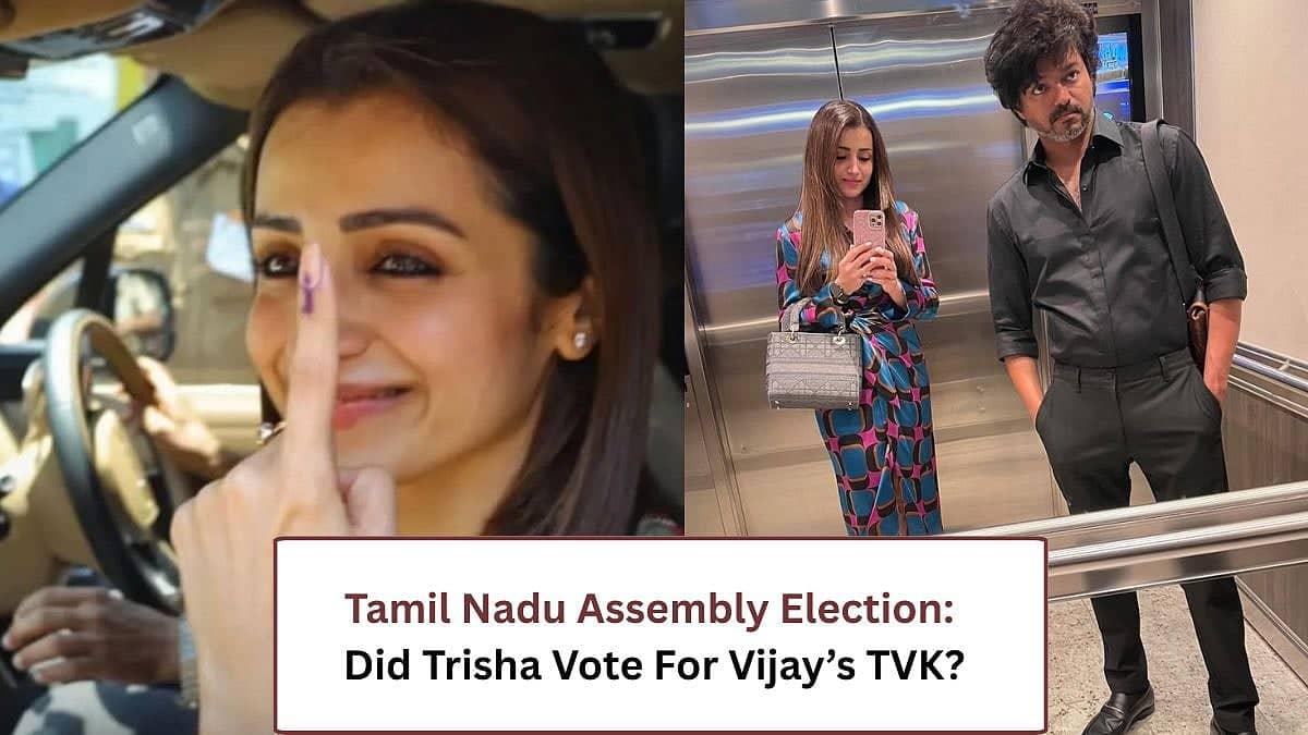 Trisha Krishnan's Enchanted Vote Sparks Whispers in Chennai