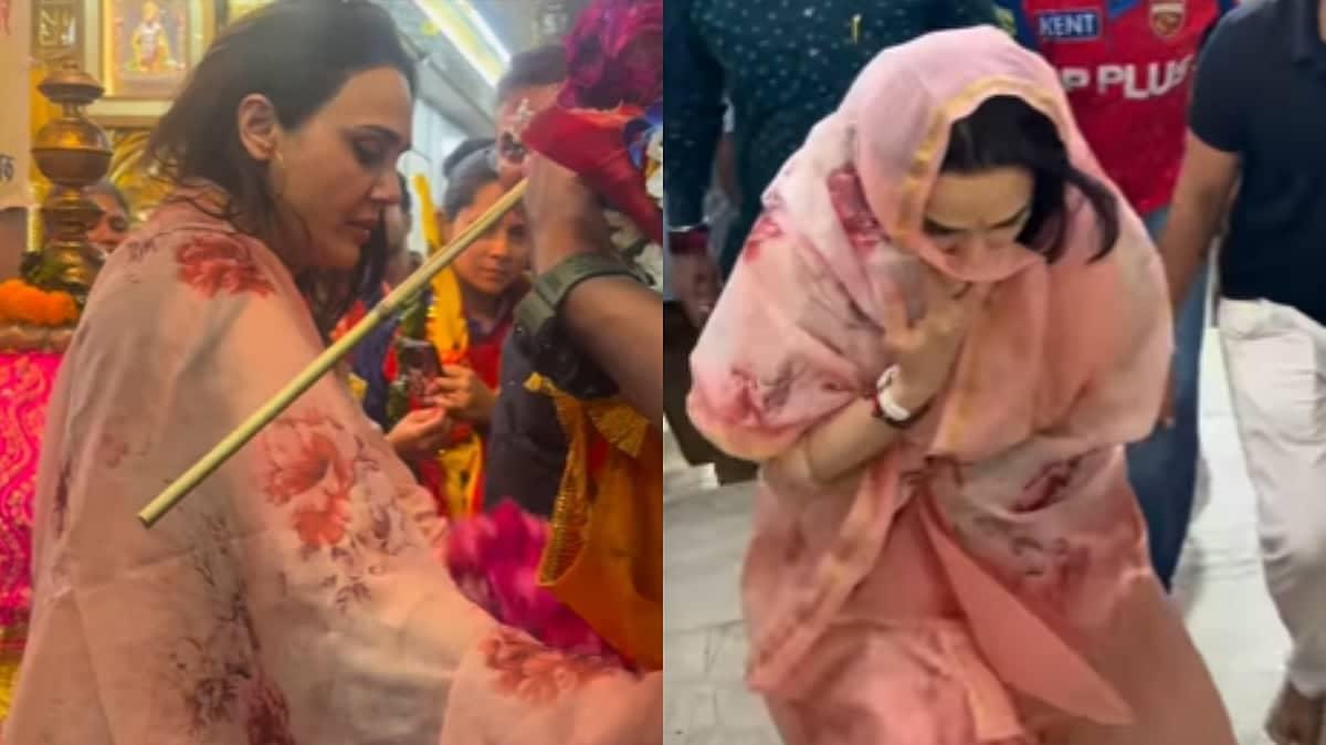 Preity Zinta Worships After Punjab Kings Own Delhi Capitals