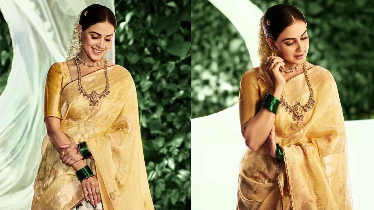 Genelia Deshmukh Unleashes Fashion Jutsu In Paithani Lehenga