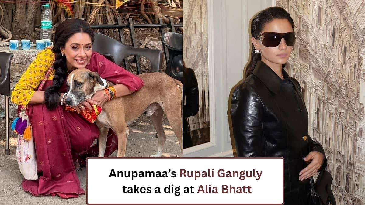 Rupali Ganguly Slams Alia Bhatt Over Leather Outfit Drama