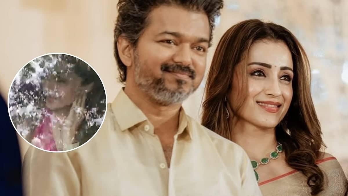 Trisha Krishnan Celebrates Birthday at Vijay's Home Amidst TVK Win