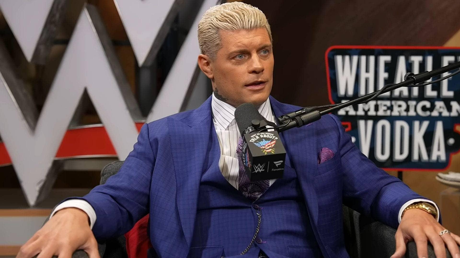 Cody Rhodes Calls Out WWE for Too Much Business Chit-Chat