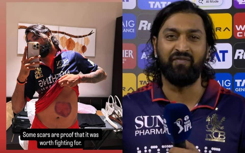 Krunal Pandya's Pizza-Sized Performance Saves RCB's Day