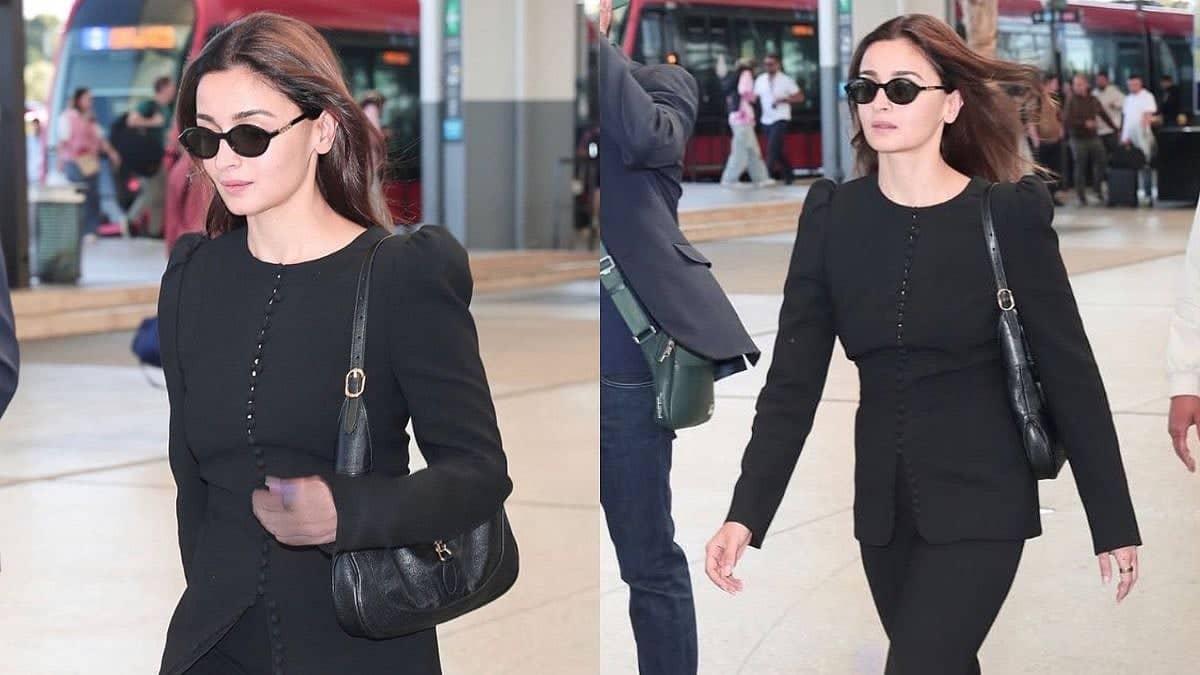 Alia Bhatt Dazzles in Chic Black at Cannes 2026