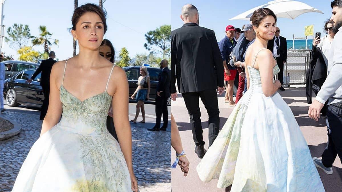 Alia Bhatt Shines at Cannes 2026 in Minty Fresh Style
