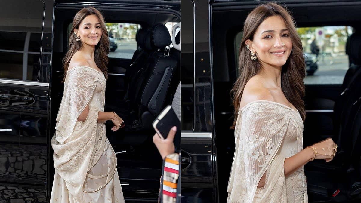 Alia Bhatt Dazzles Cannes 2026 In Ivory Gown Extravaganza