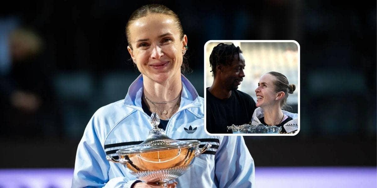 Monfils Celebrates Svitolina’s Italian Open Victory with Love