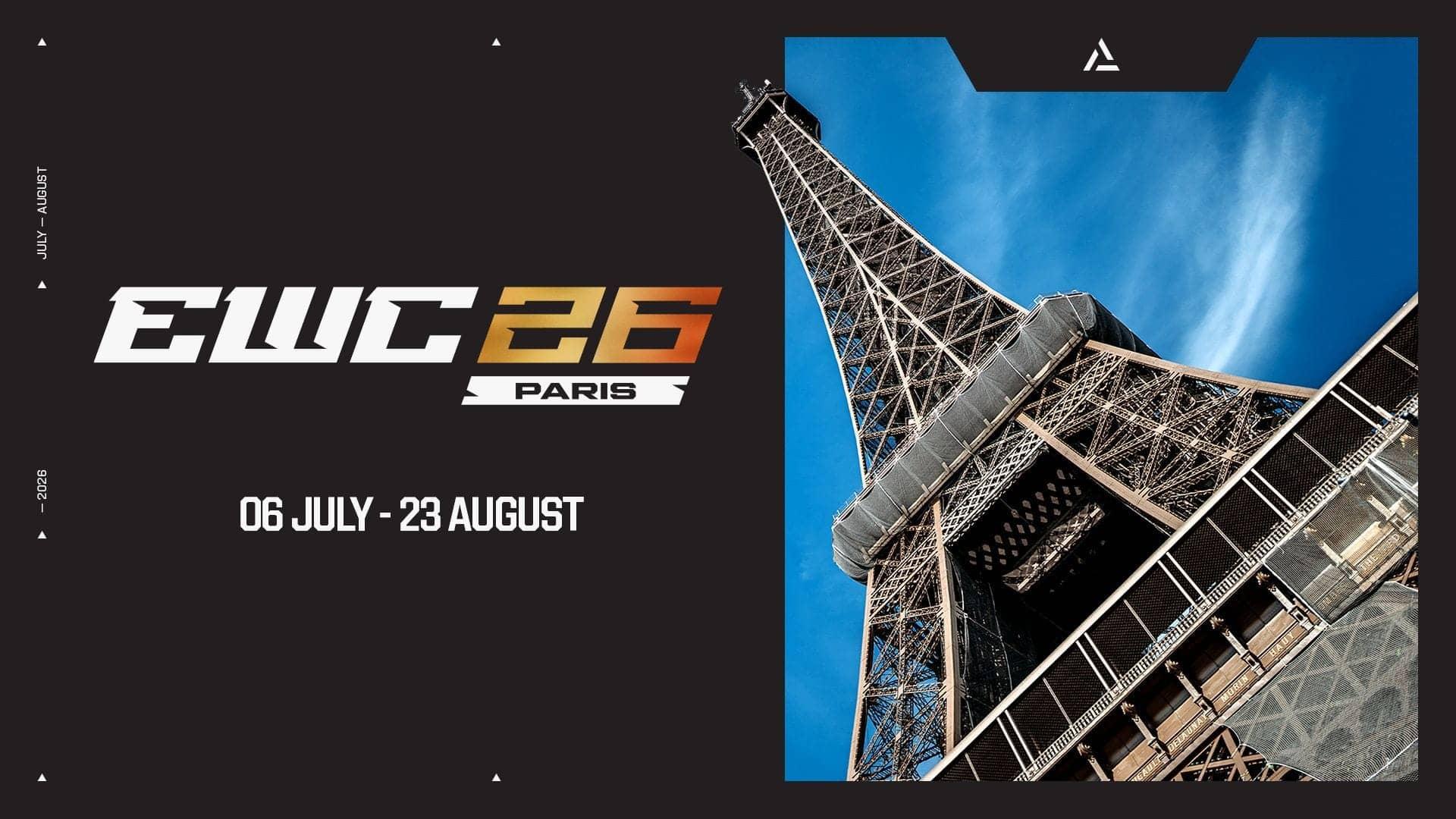 Esports World Cup 2026 Takes a Romantic Detour to Paris